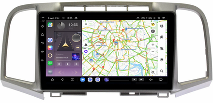 Магнитола для Toyota Venza 2008-2016 - Kuberg QLed, Android 13, TS20, CarPlay, SIM-слот
