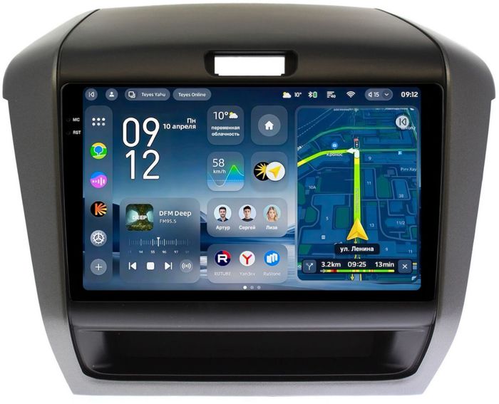 Магнитола для Honda Freed 2 2016-2023 - Teyes CC4-PRO монитор 9.5" 2K QLED на Android 13, Snapdragon 778G, ИИ, CarPlay, DSP, 4G SIM-слот