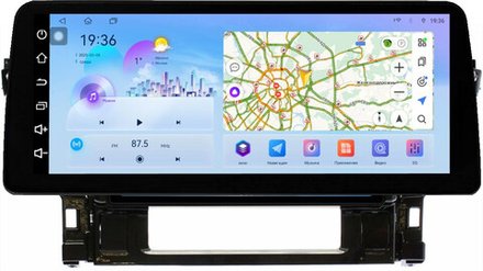 Магнитола для Toyota Alphard 3, Vellfire 2 H30 2015-2023 (менее 10 динамиков, любой руль) - FarCar монитор 12.3" 2K QLED на Android 14, TS10, CarPlay, 4G SIM-слот