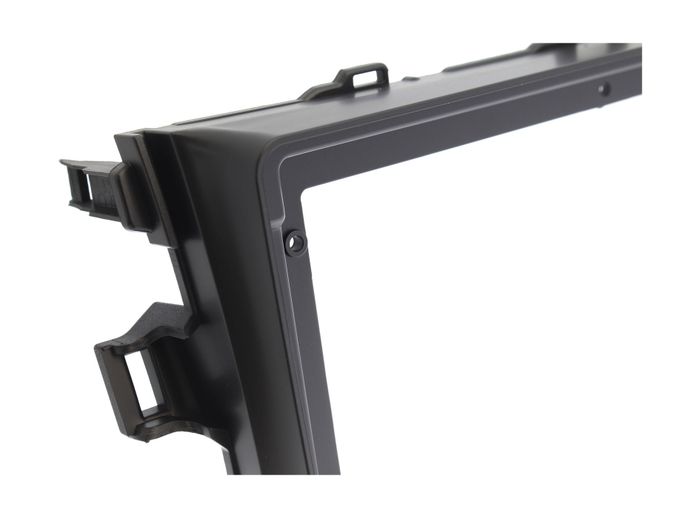 Комплект рамки с разъёмами 9" Toyota Corolla Axio, Fielder 2006-2013 (чёрная) MFB дисплея