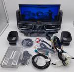 Магнитола для Toyota Land Cruiser 200 2007-2015 (экран климата внизу) - Kuberg MRW-3921L на Android 10, Быстрая, 4G SIM-слот, CarPlay