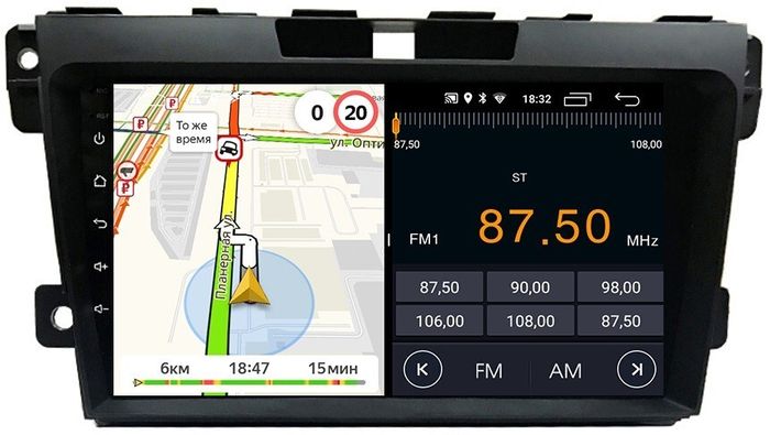 Магнитола для Mazda CX-7 2006-2012 - Parafar PF097FHD на Android 13, CarPlay, 4G SIM-слот