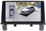 Магнитола для BMW 1-серии F20 2011-2014 (без NBT, врезка наверх) - Teyes CC3-2K-360 на Android 10, 2K QLED, 6Гб+128Гб, CarPlay, 4G SIM-слот, 4 камеры в комплекте