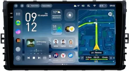 Магнитола для VW Jetta 7, Teramont, Taos, Multivan/Caravelle 2020+, Tiguan 2, Passat B8 - Teyes CC4-PRO монитор 9.5" 2K QLED на Android 13, Snapdragon 778G, ИИ, CarPlay, DSP, 4G SIM-слот