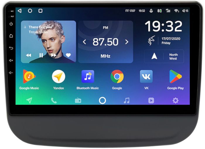 Магнитола для Chevrolet Equinox 2016+ - Teyes CC2 PLUS монитор 10" QLED на Android 10, ТОП процессор, 4Гб+64Гб, 4G SIM-слот