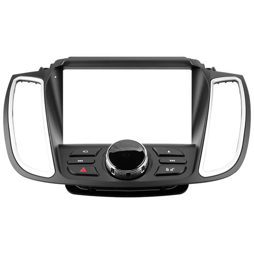 Комплект рамки с разъёмами 9" Ford Kuga 2017-2019 [B] SYNС3(с кнопками без козырька)