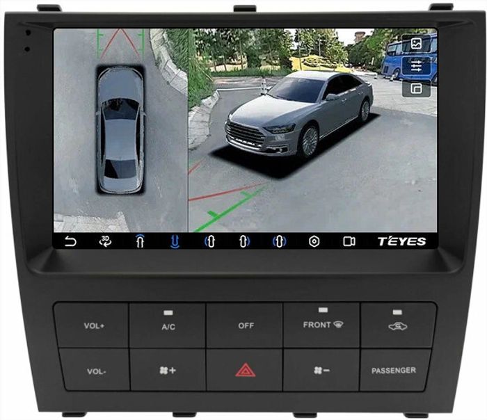 Магнитола для Lexus IS200 XE10, Toyota Altezza 1998-2004 - Teyes CC3-2K-360 монитор 9.5" 2K QLED на Android 10, Быстрая, CarPlay, 4G SIM-слот, 4 камеры в комплекте