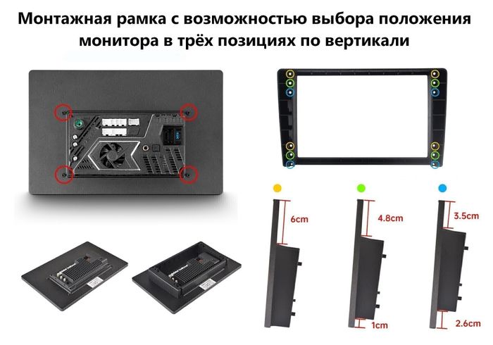 Магнитола для Hyundai H1, Grand Starex, 2018-2022 (ШГУ цветной) - Teyes CC3-2K-360 монитор 13" 2K QLED на Android 10, 6Гб+128Гб, CarPlay, 4G SIM-слот, 4 камеры в комплекте