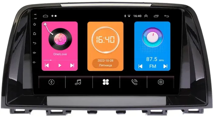 Магнитола для Mazda 6 2012-2014 -  GT9-435 на Android 10, 2ГБ-16ГБ