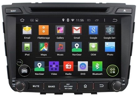 Магнитола для Hyundai Creta 2016-2021 - Kuberg KD-8106-P5-32 на Android 10, 8-ядер, 4ГБ-32ГБ