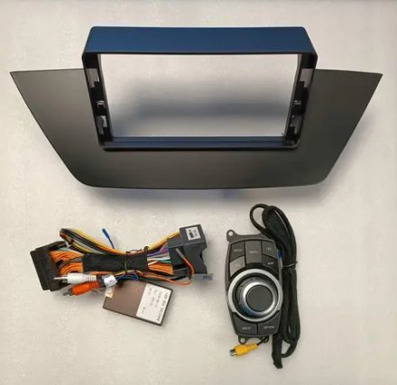 Магнитола для BMW X1 E84 2009-2014 (любая комплектация) - Kuberg HP-B1101XFW монитор 12.3" с джойстиком в стиле MERCEDES на Android 11, CarPlay, 4G SIM-слот