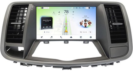 Магнитола для Nissan Teana J32 2008-2013 (ШГУ монохром, рамка тип 2) - Teyes CC4L монитор 9" IPS на Android 14, Snapdragon 662, CarPlay, 4G SIM-слот