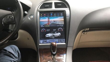 Магнитола для Lexus ES350 2006-2012 XV40 - Kuberg ZF-1118H-DSP ("Тесла-Стиль") на Android 9, 6-ТУРБО ядер, 4ГБ-64ГБ