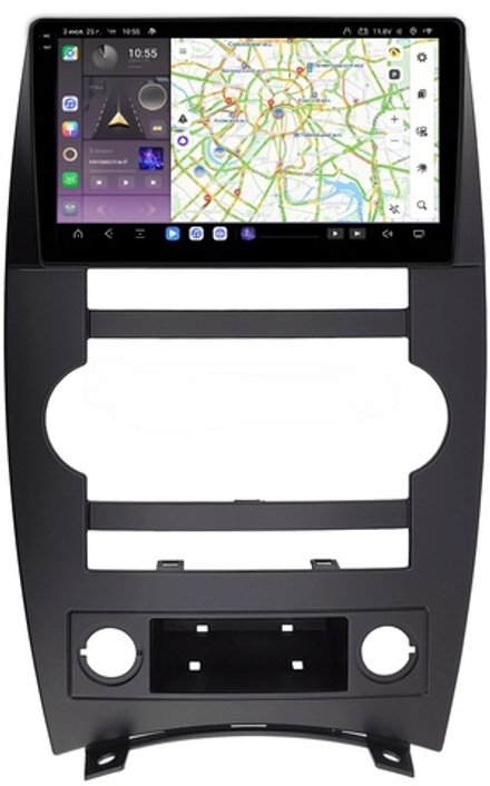 Магнитола для Jeep Commander 2005-2010 - Kuberg SF-9303 QLed+2K, Android 13, TS20, CarPlay, 4G SIM-слот
