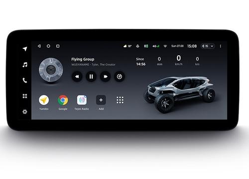 Магнитола для Mazda 3 BM, Axela 2013-2019 - Teyes LUX ONE ROUND монитор 12.3", Android 10, ТОП процессор, CarPlay, 4G SIM-слот