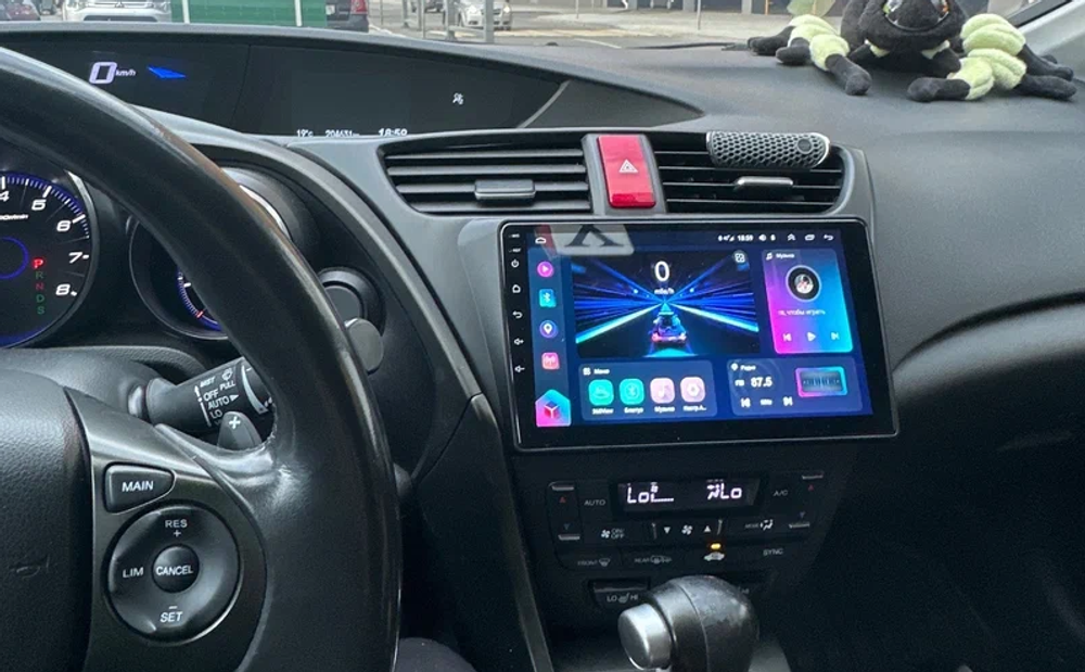 Магнитола для Honda Civic 9 2012-2015 (хэтчбэк) - Airok RM-1901 Android 12, 8-ядер, 4/64Гб, SIM-слот