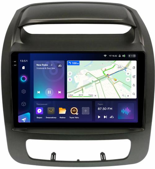 Магнитола для KIA Sorento 2 XM 2012-2020 (отдельный экран климата, штатная КЗВ) - Teyes CC3-2K монитор 9.5" 2K QLED на Android 10, ТОП процессор, CarPlay, 4G SIM-слот