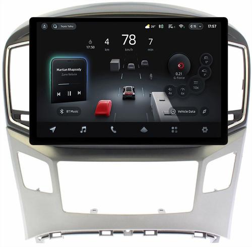 Магнитола для Hyundai H1, Grand Starex 2015-2022 (ШГУ монохром, авто с часами) - Teyes CC4-PRO монитор 13" 2K QLED на Android 13, Snapdragon 778G, ИИ, CarPlay, DSP, 4G SIM-слот