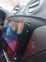 Магнитола для Ford Mondeo 4, Focus 2, S-Max/Galaxy и пр. (ШГУ овальное) - FarCar GX10-9694-10 монитор 10.36" 2K QLED на Android 14, TS20, 6+128Гб, CarPlay, 4G SIM-слот