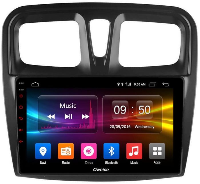 Магнитола для Renault Logan/Sandero 2014+ - Kuberg OL-9945 QLed, Android 12, TS10, CarPlay, 4G SIM-слот