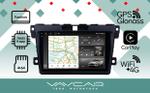 Магнитола для Mazda CX-7 2007-2012 - Vaycar VA41-0097-2K на Android 13, Быстрая, 2K QLED, CarPlay, 4G SIM-слот