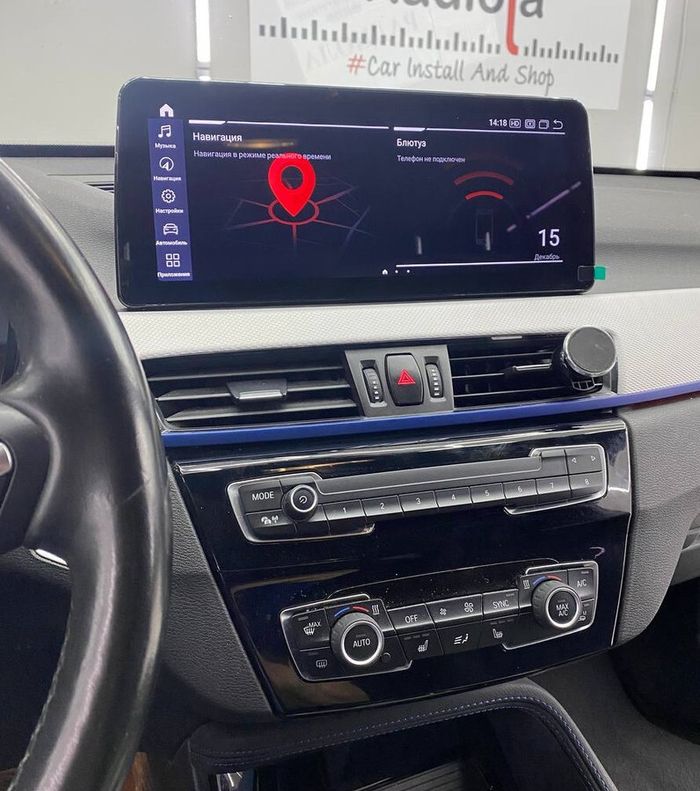 Магнитола для BMW X1 (F48) 2015-2017 NBT - RDL-1209 монитор 12.3" на Android 13, Быстрая, CarPlay, 4G SIM-слот