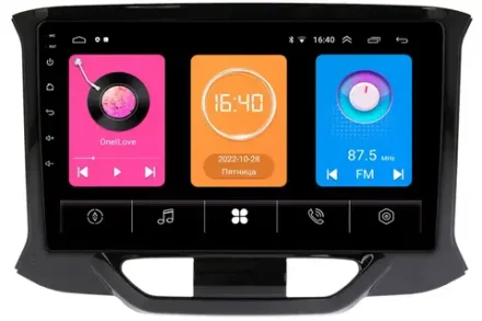 Магнитола для Lada Xray 2015-2022, Xray Cross -  GT9-9153 на Android 10, 2ГБ-16ГБ