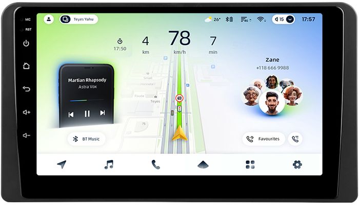 Магнитола для Honda Stepwgn 6 2022+ - Teyes CC4L монитор 10" IPS на Android 14, Быстрая, Snapdragon 662, CarPlay, 4G SIM-слот