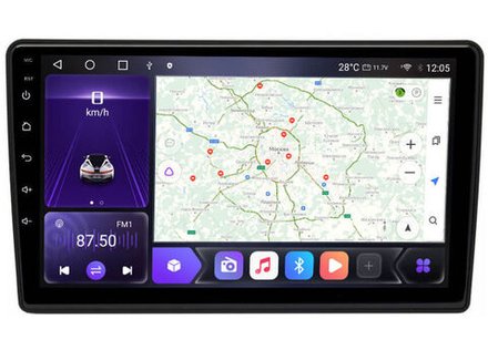 Магнитола для Jeep Grand Cherokee WK2 2013-2021 (взамен 8.4" экрана) - Kuberg SF-9176-IJ IPS, Android 10, 8 ядер (TS18), 4G SIM-слот