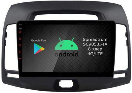 Магнитола для Hyundai Elantra 4 2006-2010 (HD) - Airok RI-2018 Android 12, ТОП процессор, 8/128Гб, SIM-слот