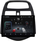 Магнитола для Chevrolet Spark M300 2009-2022, Ravon R2 (рамка матовая) - Teyes CC4-PRO монитор 13" 2K QLED на Android 13, Snapdragon 778G, ИИ, CarPlay, DSP, 4G SIM-слот