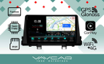 Магнитола для KIA Picanto 2017+ - Vaycar VA27-0795-2K на Android 13, 8-ядер, 2K QLED, ТОП процессор, CarPlay,4G SIM-слот