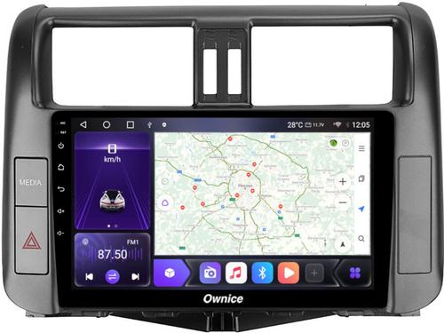 Магнитола для Toyota Land Cruiser Prado 150 2009-2013 (взамен 7" навигации) - Kuberg EW-9613-2 QLed, Android 12, TS10,  CarPlay, 4G SIM-слот