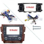 Магнитола для Nissan Patrol Y62, Infiniti QX56/QX80 2010-2019 (поддержка Bose и 360, рамка 9") - Kuberg EW-9222 QLed+2K, Android 13, UIS7870 (DUDU7), CarPlay, SIM-слот