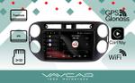 Магнитола для Volkswagen Tiguan 2011-2016 (рамка черная, прямоуг. кнопка) - Vaycar VA81-0489 на Android 13, 4G SIM-слот
