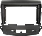 Магнитола для Mitsubishi Outlander XL, Peugeot 4007, Citroen C-Crosser (перфорированная рамка) - Teyes CC3-2K-360 монитор 13" 2K QLED на Android 10, 6Гб+128Гб, CarPlay, 4G SIM-слот, 4 камеры в комплекте