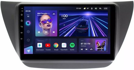 Магнитола для Mitsubishi Lancer 9 (CS), Cedia, Evolution 7-9 (CT) - Teyes CC3 Android 10, ТОП процессор, 4/32 Гб, CarPlay, SIM-слот
