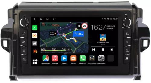 Магнитола для Toyota Fortuner 2015-2022 - Canbox 9106 Android 10, Быстрая, CarPlay, 4G SIM-слот
