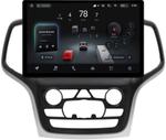 Магнитола для Jeep Grand Cherokee WK2 2013-2022 (ШГУ 8.4", рамка большая 9) - Teyes CC4-PRO монитор 13" 2K QLED на Android 13, Быстрейшая, Snapdragon 778G, ИИ, CarPlay, DSP, 4G SIM-слот