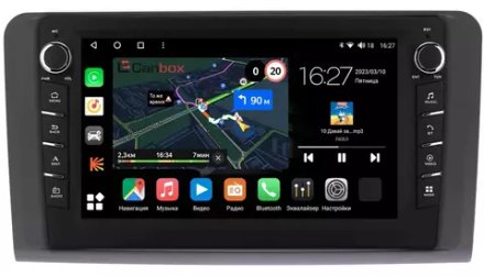 Магнитола для Mercedes-Benz GL (X164), ML (W164) 2005-2012 (матовый) - Canbox 9149 Android 10, ТОП процессор, CarPlay, 4G SIM-слот
