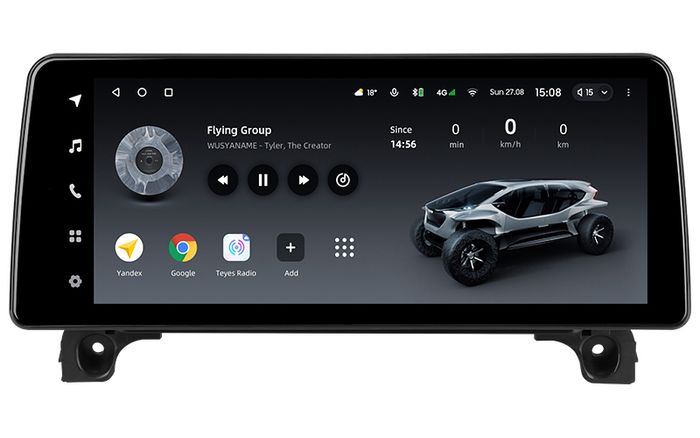 Магнитола для Peugeot 3008, 4008, 5008 2016-2024 - Teyes LUX ONE монитор 12.3" 2K QLED на Android 10, CarPlay, 4G SIM-слот, 6/128ГБ