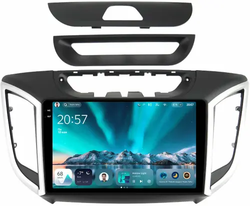 Магнитола для Hyundai Creta 1 2016-2021 - Teyes CC4 монитор 9.2" 2K QLED на Android 14, Snapdragon 680, DSP, CarPlay, 4G SIM-слот