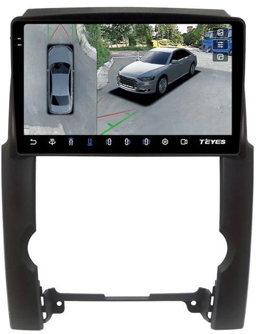 Магнитола для KIA Sorento XM 2009-2012 - Teyes CC3-2K-360 на Android 10, 2K QLED, 6Гб+128Гб, CarPlay, 4G SIM-слот, 4 камеры в комплекте