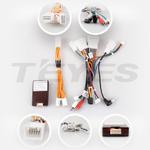 Магнитола для Toyota Highlander 2 XU40 2007-2013 (рамка с крутилками и кнопками) - Teyes CC4L-DTS монитор 9" IPS на Android 14, Быстрая, Snapdragon 662, CarPlay, 4G SIM-слот