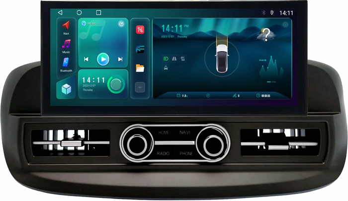 Магнитола для KIA Sorento Prime 2015-2020 - Kuberg монитор 12.5" в стиле LEXUS на Android 12, Быстрая, CarPlay, 4G SIM-слот