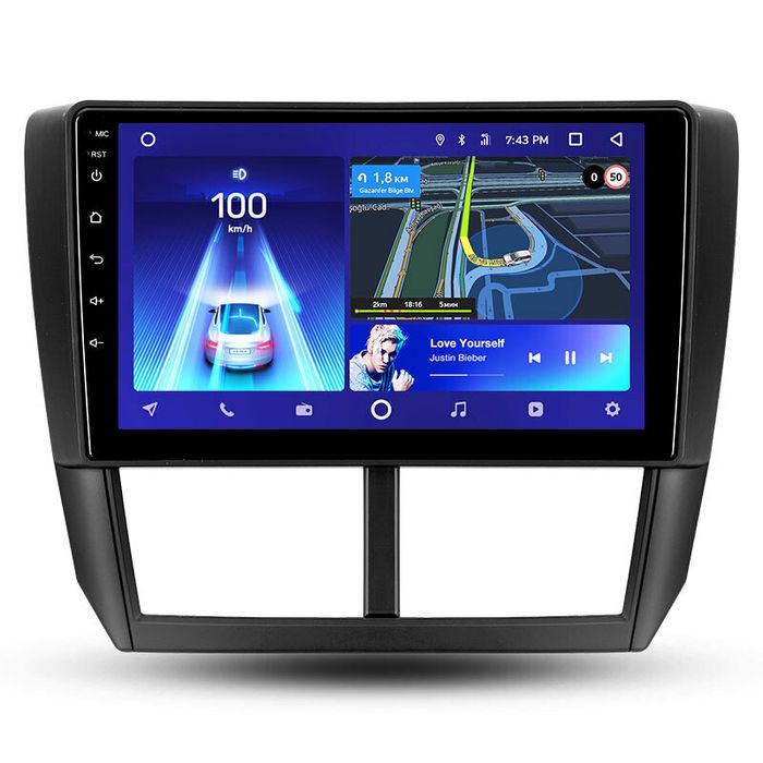 Магнитола для Subaru Forester 3 (SH) 2008-2013, Impreza GH, GE - ZX438R9-7862 Android 10, ТОП процессор, SIM-слот