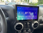 Магнитола для Jeep Wrangler 3 2014-2018 - FarCar 9566 монитор 10.36" QLED на Android 14, TS18, CarPlay, 4G SIM-слот