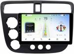Магнитола для Honda Civic 7 2001-2005 левый руль - Teyes CC4L-DTS монитор 9" IPS, Android 14, Быстрая, Snapdragon 662, CarPlay, 4G SIM-слот