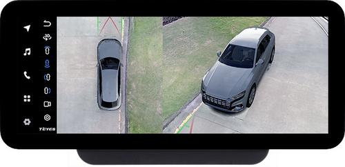 Магнитола для Hyundai H1, Grand Starex, 2018-2022 (ШГУ цветной) - Teyes LUX ONE 360 монитор 12.3" 2K QLED на Android 10, 6Гб+128Гб, CarPlay, 4G SIM-слот, 4 камеры в комплекте