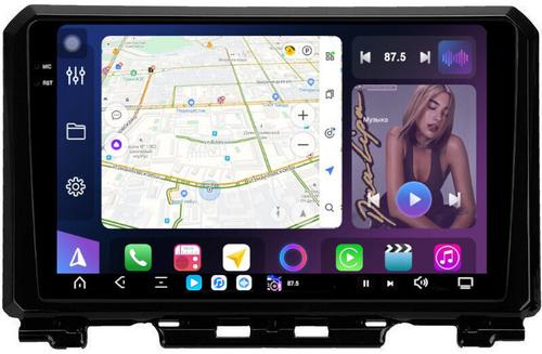 Магнитола для Suzuki Jimny 4 2019+ - FarCar GX3071M монитор 9.5" 2K QLED на Android 14, TS20, 6+128Гб, CarPlay, 4G SIM-слот
